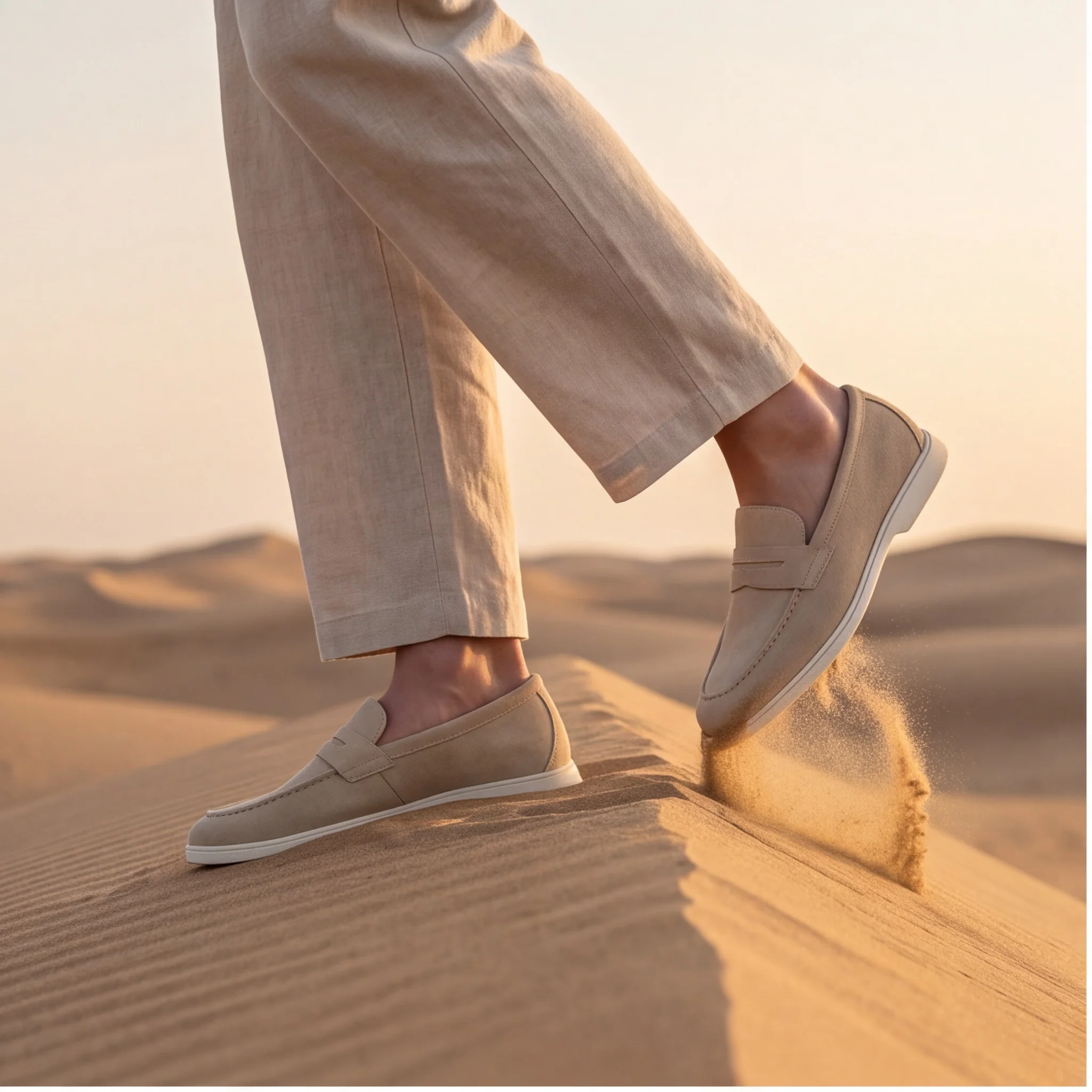 Men's Loafers And Slip Ons Moc Toe Shoes For Man Casual Wear Man Shoes Flat Light Sole With Low Heel Penny Strap