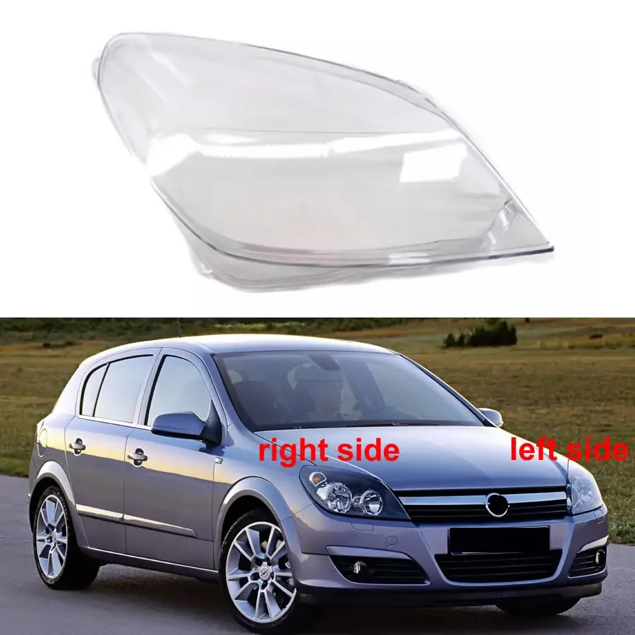 

For Opel Astra 2004 2005 2006 2007-2010 Car Accessories Headlight Lens Cover Transparent Lampshade Headlamp Shell Plexiglass