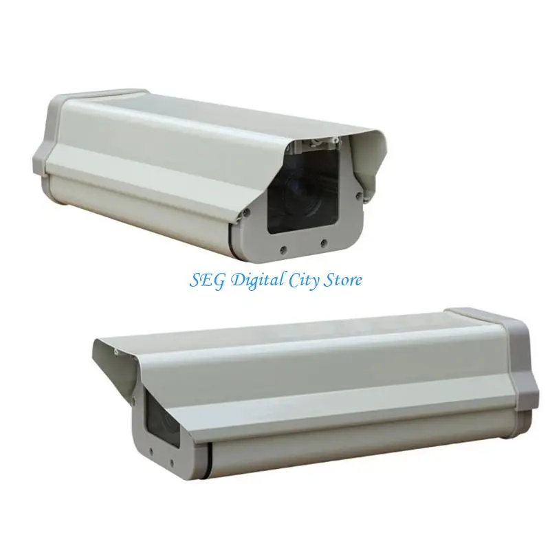 U75B 10/12inch CCTV Security Camera Housing Replacement Weatherproof Universal Outdoor Camera Enclosure Aluminum Professional