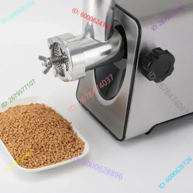 

Stainless Steel Electric Feed Pellet Stainless Steel Pellet Mill Pet Cat Food Granulator Dog Feed Making Machine Fishing Bird Ma