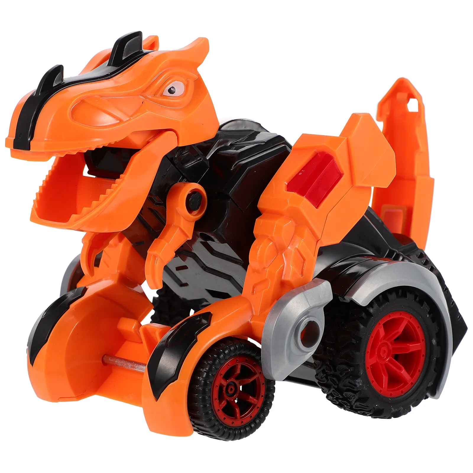 

Inertia Dinosaur Car Pull Back Transforming Vehicle for Kids Birthday Gifts Preschool Educational Early Learning Plaything