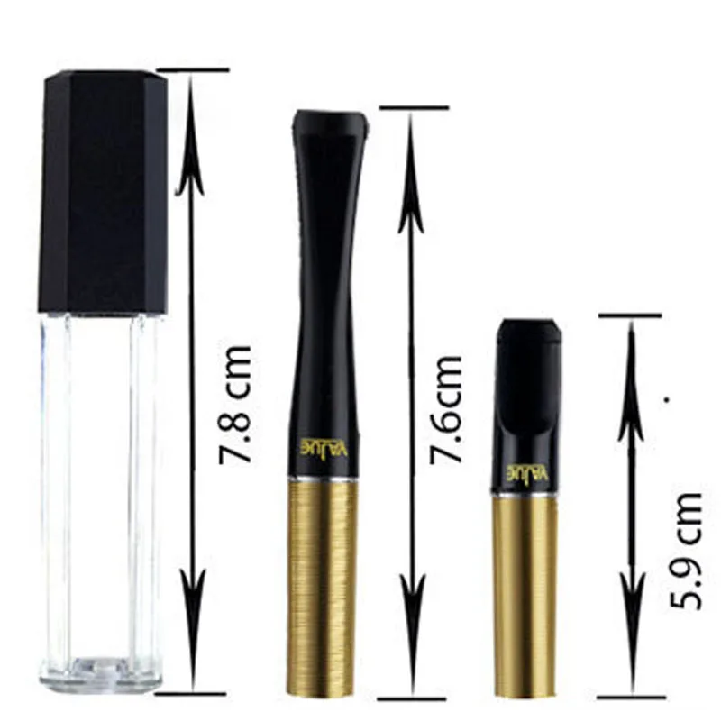 Microfilter For 6mm 8mm Cigarette Holder Tar Filtration Cleanable Tobacco Filter Recirculating Classic Smoke Mouthpiece Men Gift