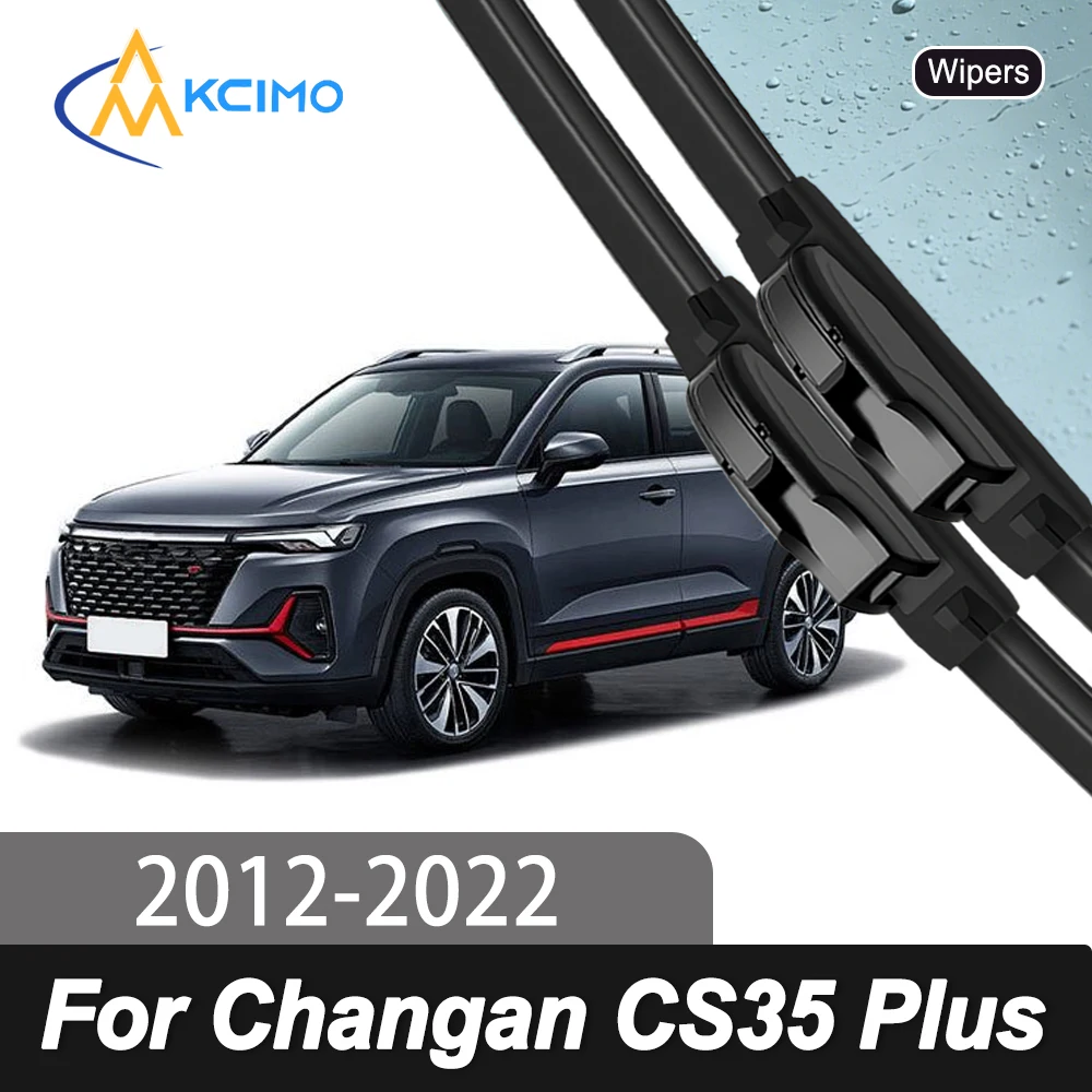 2Pcs Front Windshield Wiper Blades For Changan CS35 Plus 2012 - 2022 Windscreen Window Car Accessories