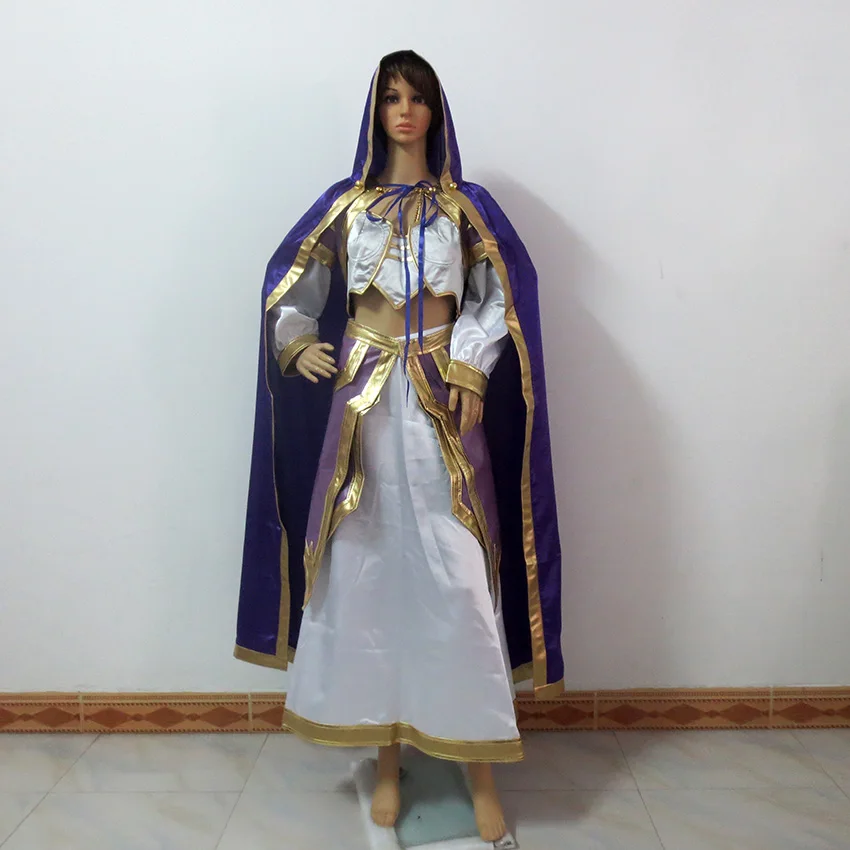 Game Jaina Proudmoore Cosplay Costume Halloween Christmas Uniform Custom Made Any Size