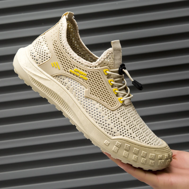 

Breathable Mesh Men's Shoes Outdoor Lightweight Walking Sport Casual Shoes Comfort Soft Summer Men Sneakers Mocassins Loafers