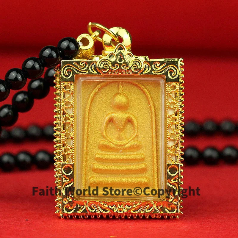 Special Offer # 2024 Asia Thailand temple Buddhism CHONG DI FO Omnipotent Buddha Amulet Pendant safety healthy Exorcism talisman