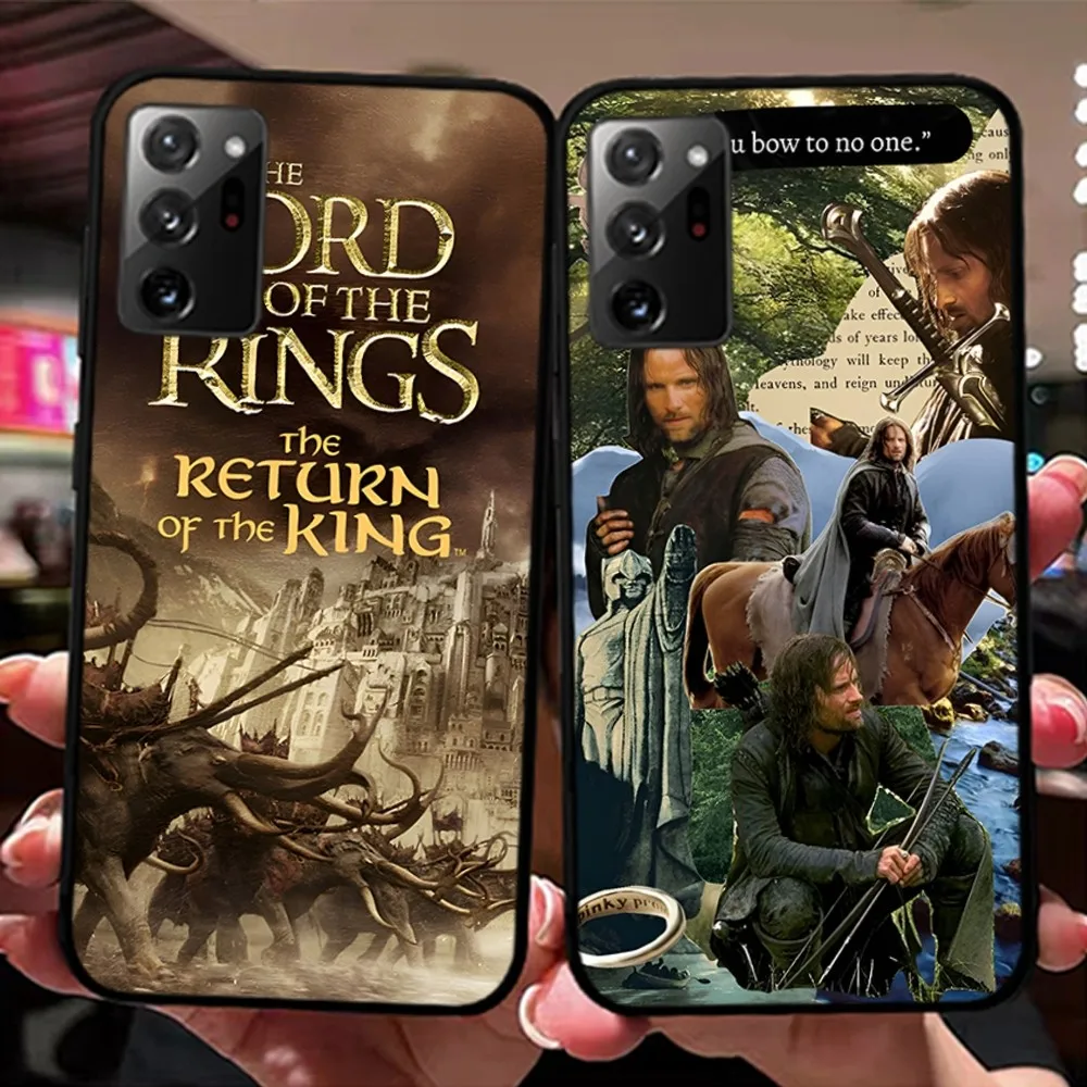 Movie R-Rings Of The L-Lords Phone Case For Samsung Note 8 9 10 20 pro plus lite M 10 11 20 30 21 31 51 A 21 22 42 02 03