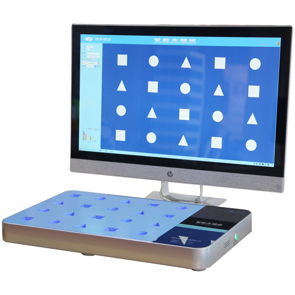 Digital Smart Plugboard para Reabilitação de Mão, Peg Board Equipment