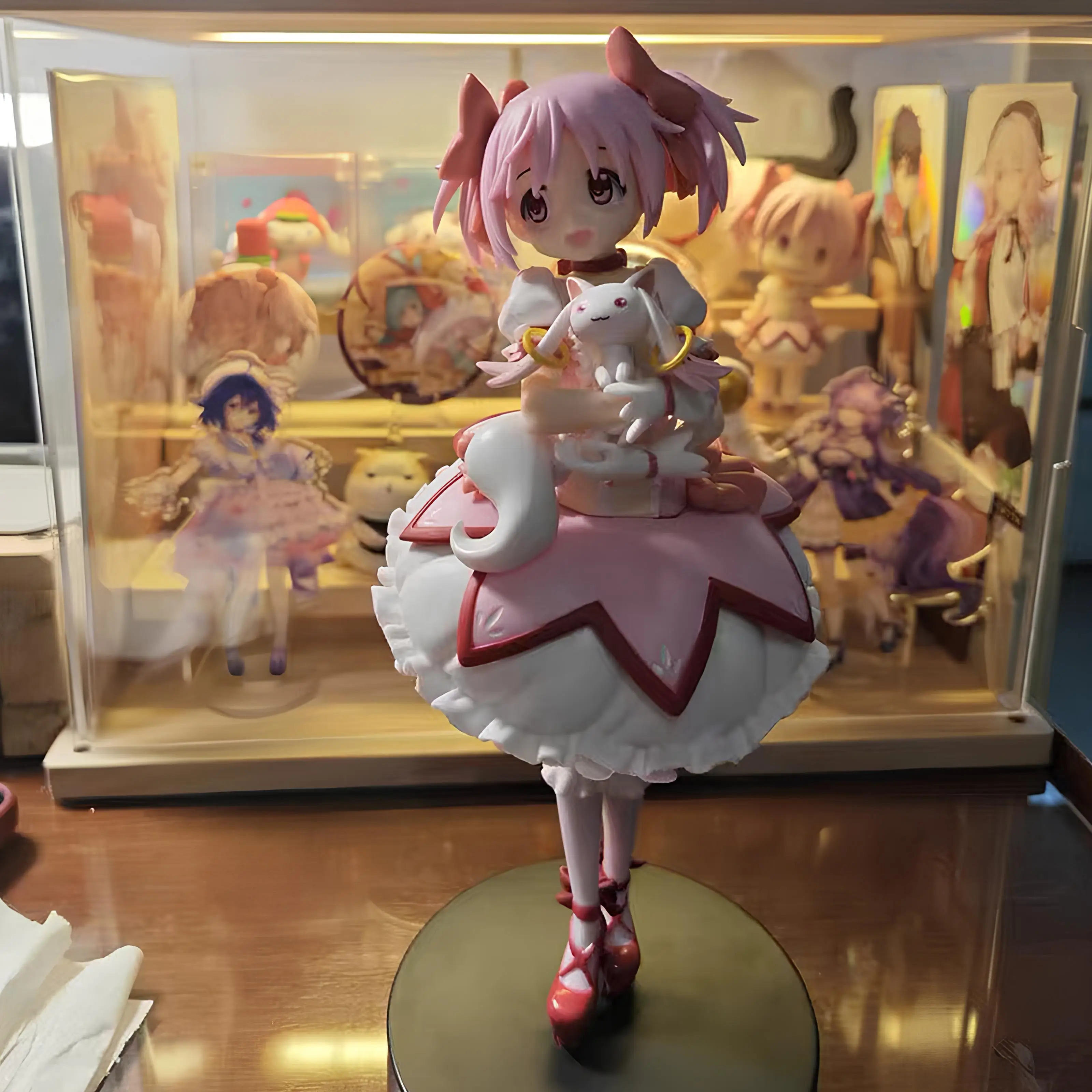 Puella Magi Madoka Magica figure Kaname Madoka figures pretty girl figurine pvc Statue Dolls Collections  desk Decora Toys gifts