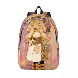 Cartoon Sarah Kay zaini in tela per uomo donna impermeabile School College Kawaii Girl Bag stampa Bookbag