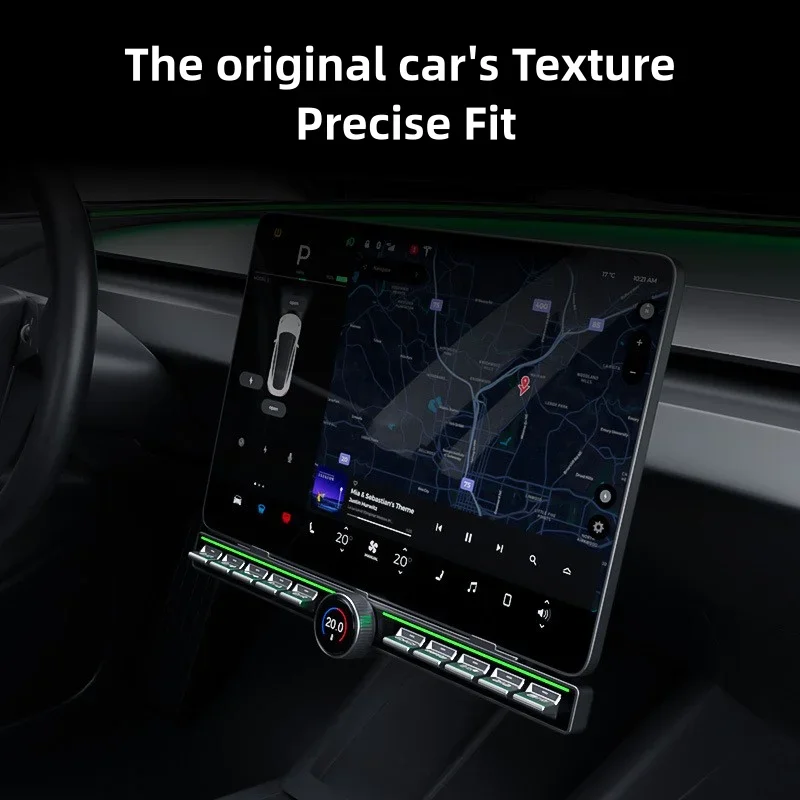 2025 Multi-Function Magic Key Console Physical Button for Tesla MY/3 and Model 3 Highland Interior Accessories