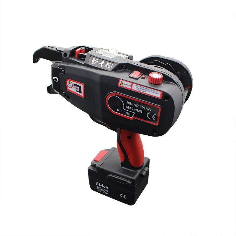 

Portable RT-450 Rebar Tying Machine - Lithium-Powered High-Speed Automatic Construction Tool