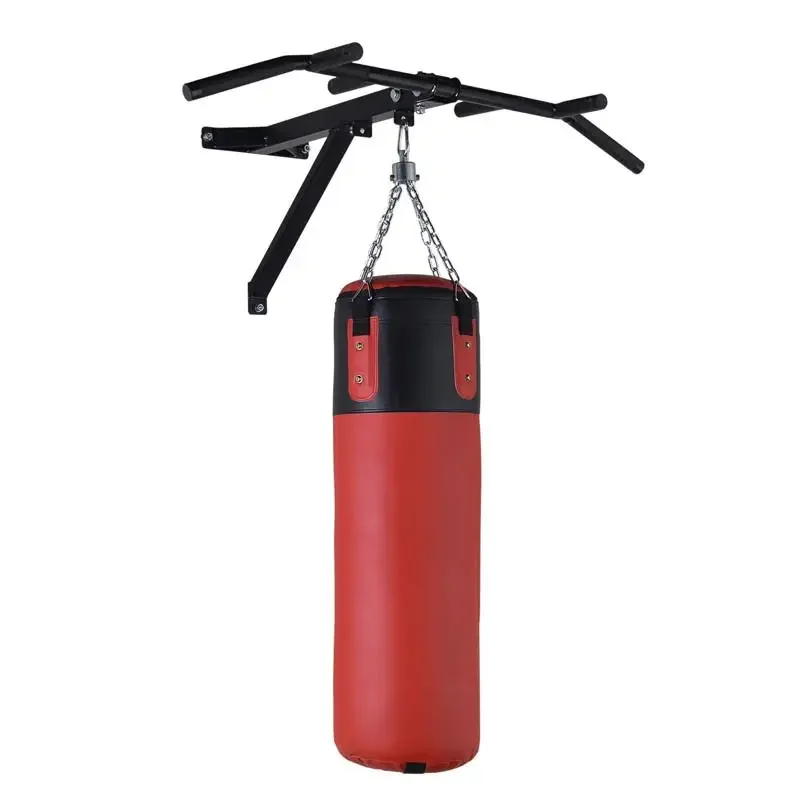 Indoor horizontal bar boxing frame Pull-up frame Multifunctional door wall training Sandbag rack Household fitness equipment