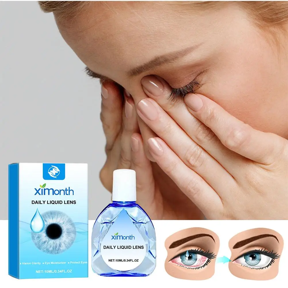 Новинка, при дальнозоркости visionregain Eye Drops, очищение глаз, расслабление, снятие дискомфорта, уход, массаж, зуд, усталость глаз P6T8