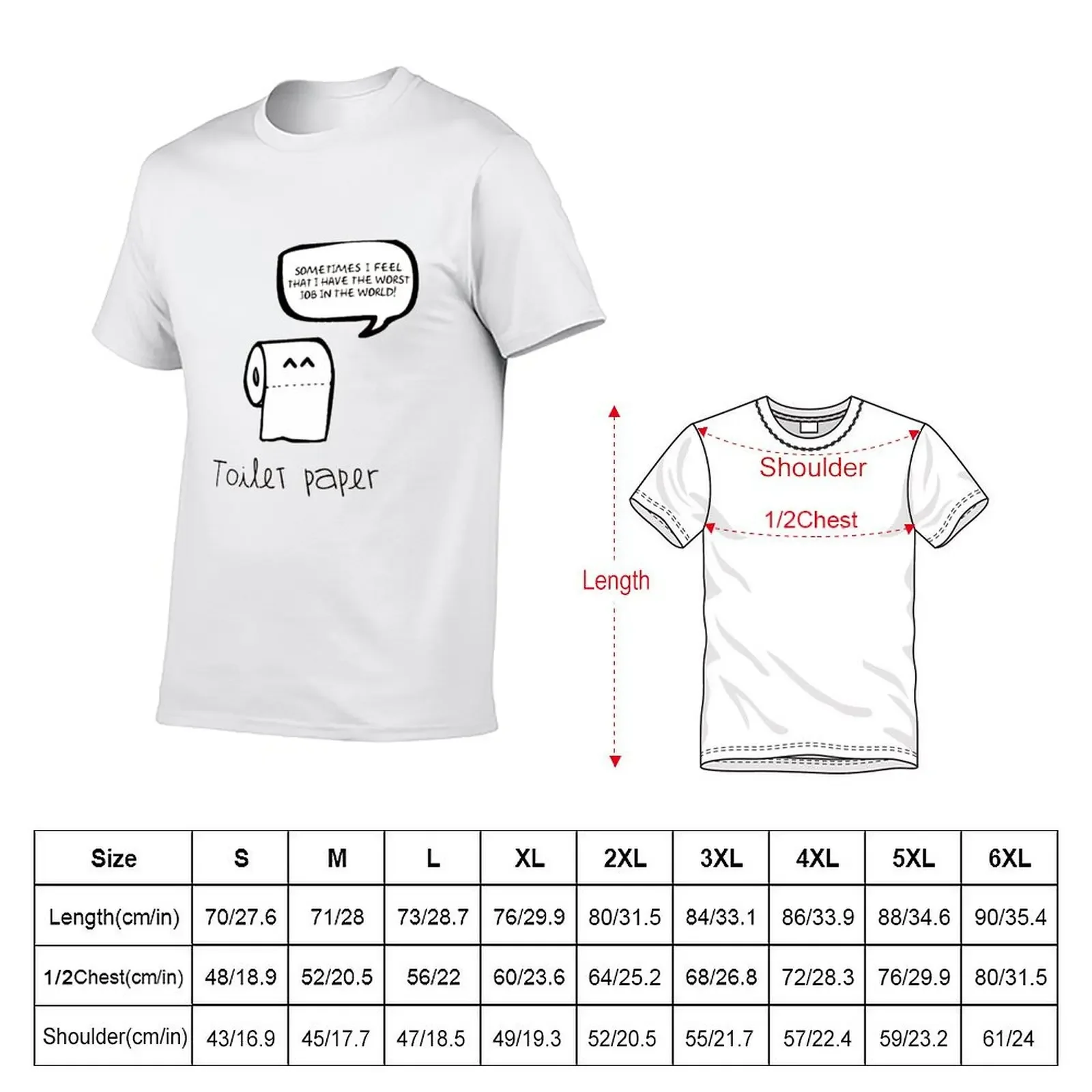 toilet paper T-Shirt quick-drying man clothes clothes for men