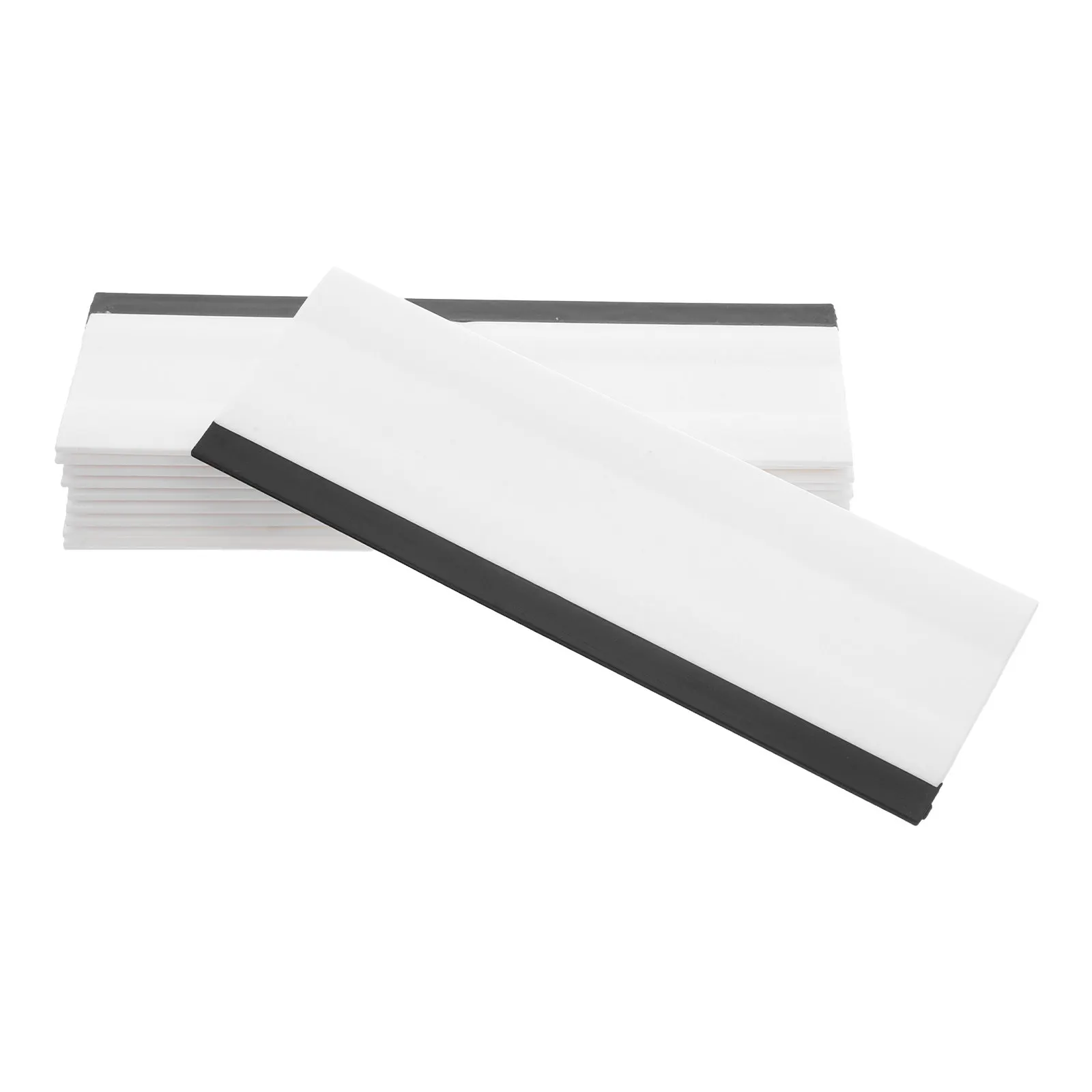 10Pcs Car Window Film Tool Rectangular Rubber Vinyl Squeegee for Auto Glass Tinting Vinyl Wrap Installation Bubble Remover