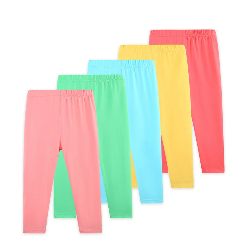 Spring Girls Legging For Kids Autumn New Cotton Elastic Children Pants Versatile Slim Toddler Tights Baby Teen Clothing