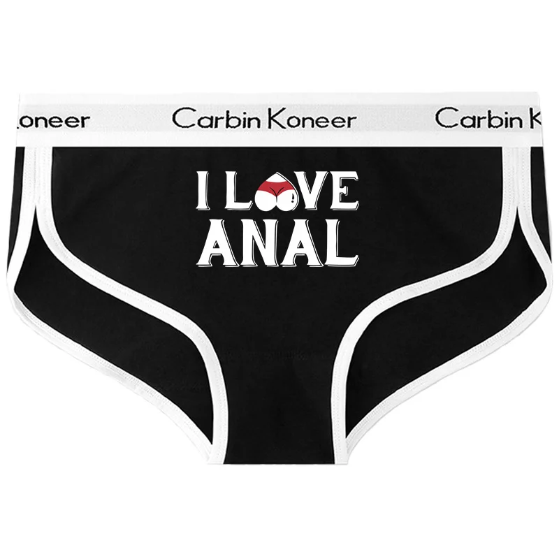 Sous-vêtements en coton avec lettres «I LOVE» pour femmes, slips mignons pour femme et fille, culottes Sexy en coton de qualité supérieure, sous-vêtements de Sport intimes pour femmes