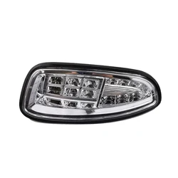 Direct current 12V LED headlights compatible with Golf Cart EZGO RXV style head light original front light turn point signals