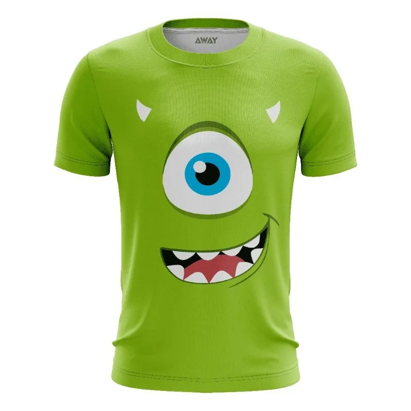 Casual Anime Cosplay Costumes, Monster Company, Mike, Soft and Comfortable Fabric, Body Shaping, Maximum Size 6XL，3D Printing