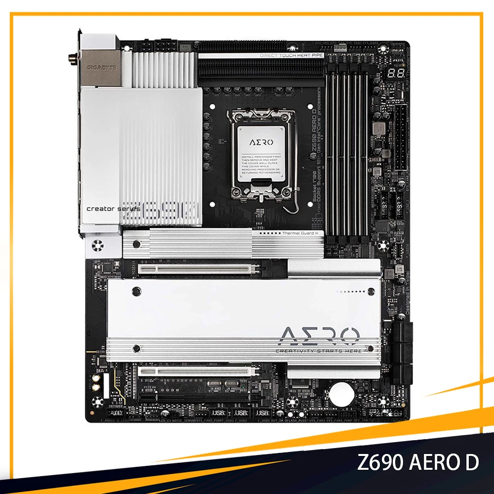 

Z690 AERO D For Gigabyte LGA1700 4*DDR5 128GB E-ATX Supports 12th Gen Core Pentium Gold Celeron Processors Motherboard