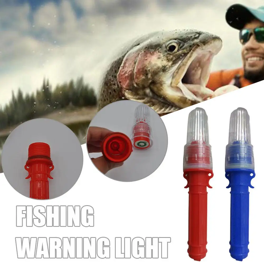 1Pcs Fishing Light Double Single Color Beacon Lamp Indicator Signal Light Lure Accessory Buoy Underwater Fish Lamp Fishing