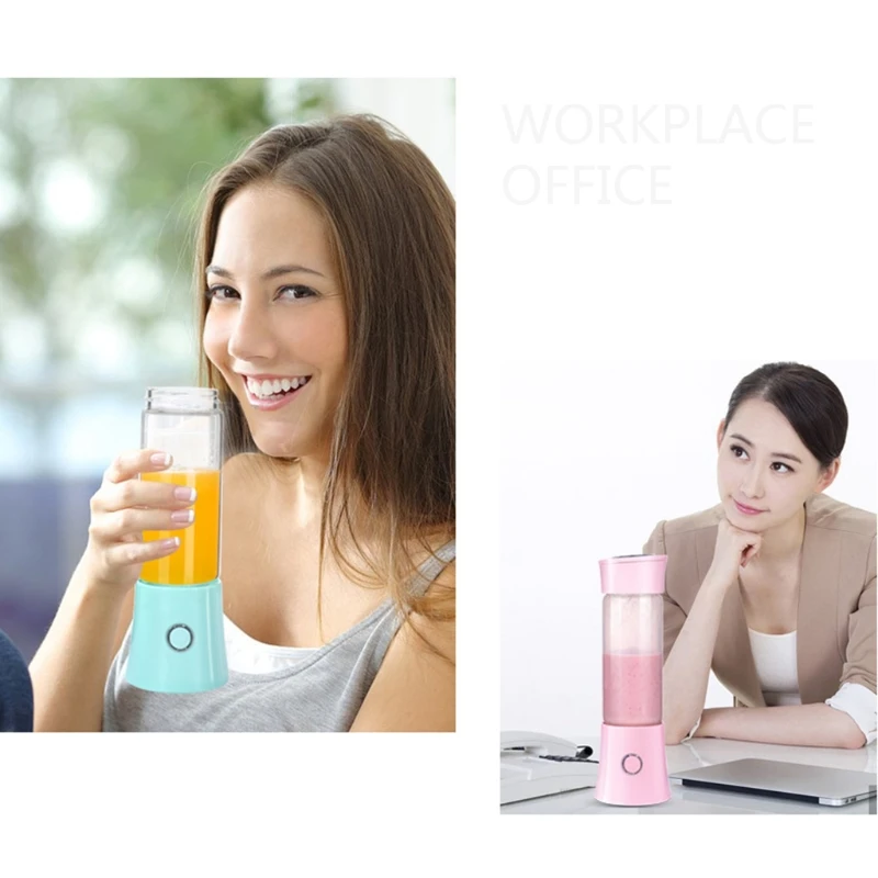 Mini Juice Extractor Juicer Cup One-handed Drinking Mini Portable for Travel Camping Dropshipping