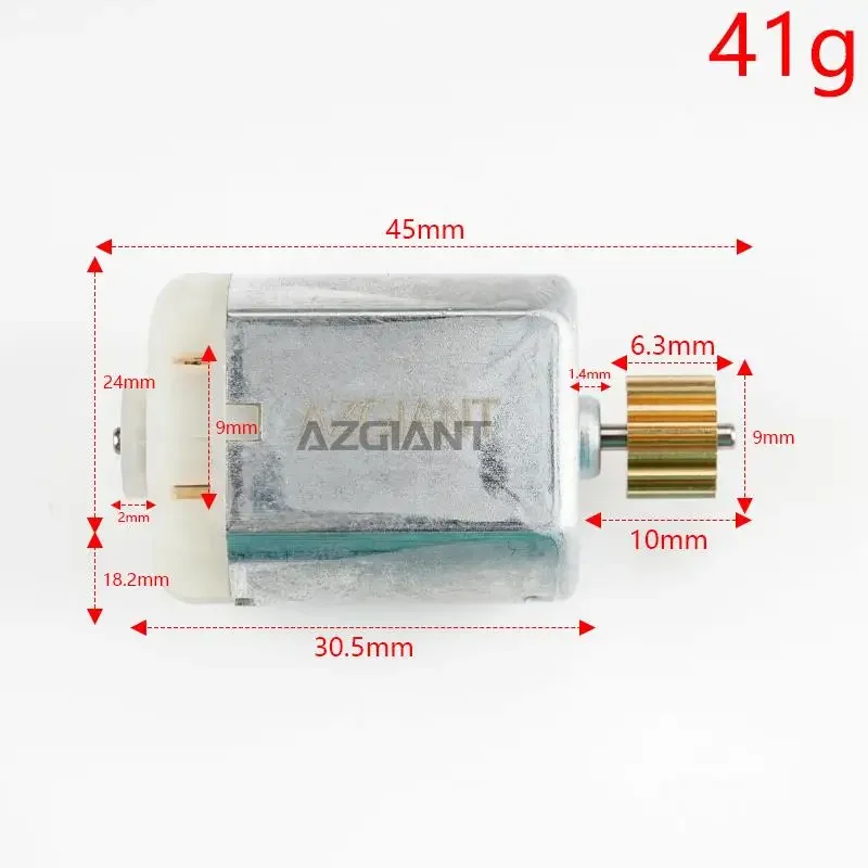 

AZGIANT FC-280SC-20150/FC-280SC-09650 car Electric Door Lock Actuator motor for Jaguar XJ8 XJ 1998-2002 16 Teeth copper gear