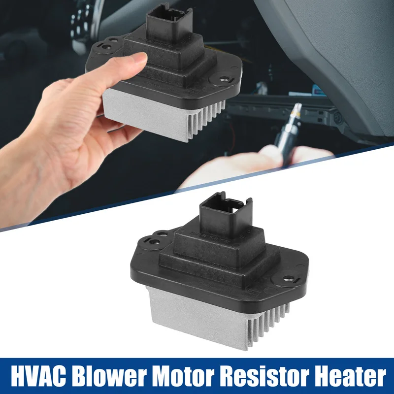 HVAC Blower Motor Resistor Heater Fit for Mazda 6 2006-2007 Black Silver Tone