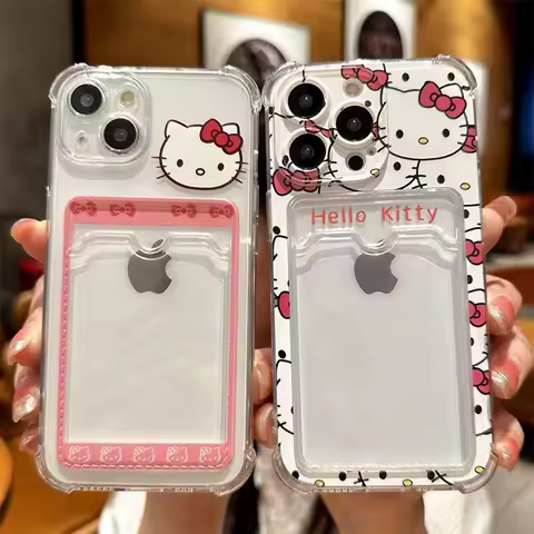 Pink Hello Kitty Case For Samsung Galaxy S25 Edge S24 S23 S22 S21 Plus Ultra A56 A36 A26 A54 A55 A35 A15 A14 A24 Clear Cover