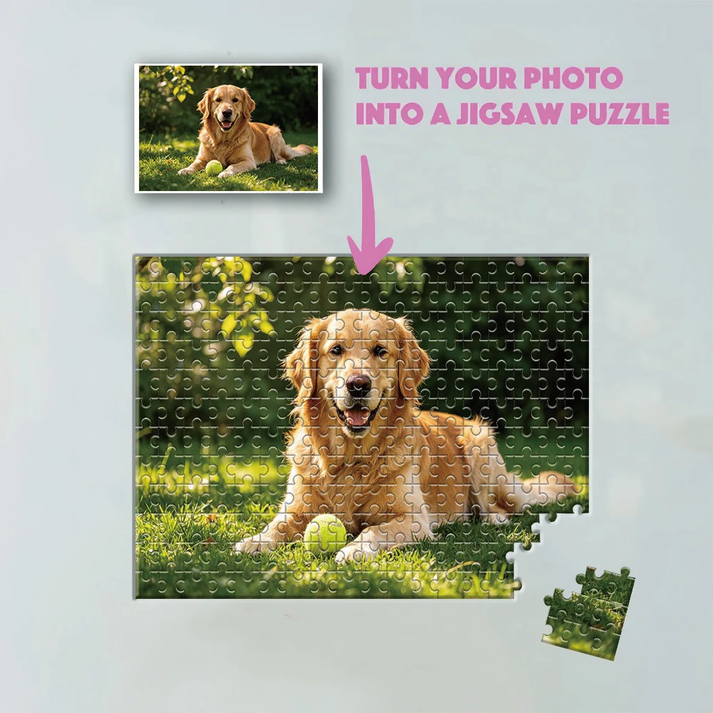 Jigsaw Puzzle Adult - 35/300/500/1000pcs Personalized Custom Photo Puzzle Couple