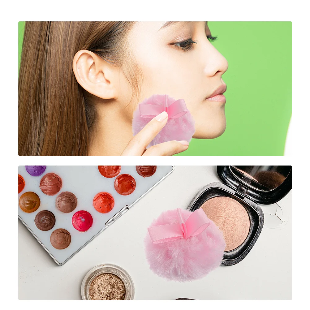 6 Pcs Household Mixers Powder Puff Makeup for Women Sponge Tools Facial Loose Puffs Cosmetics Accessories Woman