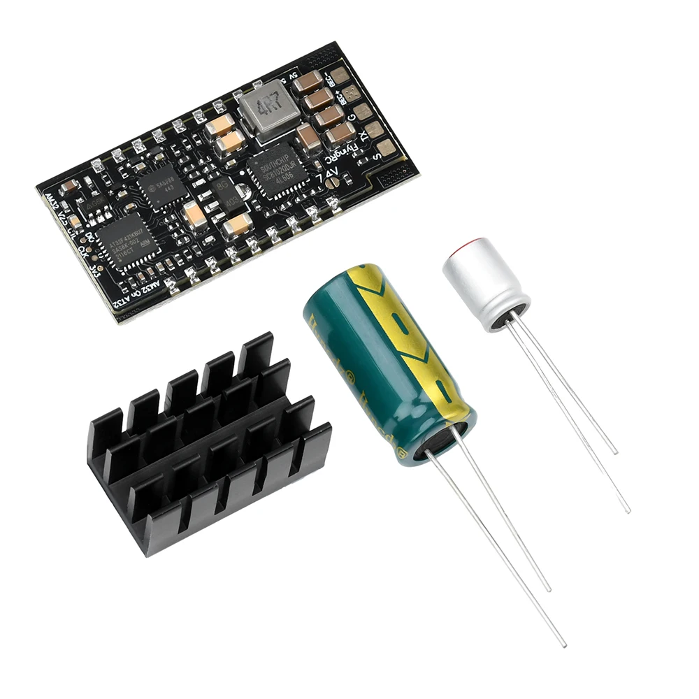 

7-26 В 75 А бесщеточный AM32 ESC V2.5 85A переходный ток 3-6S электронный модуль 32-битный основной контроль для радиоуправляемой модели самолета дрона
