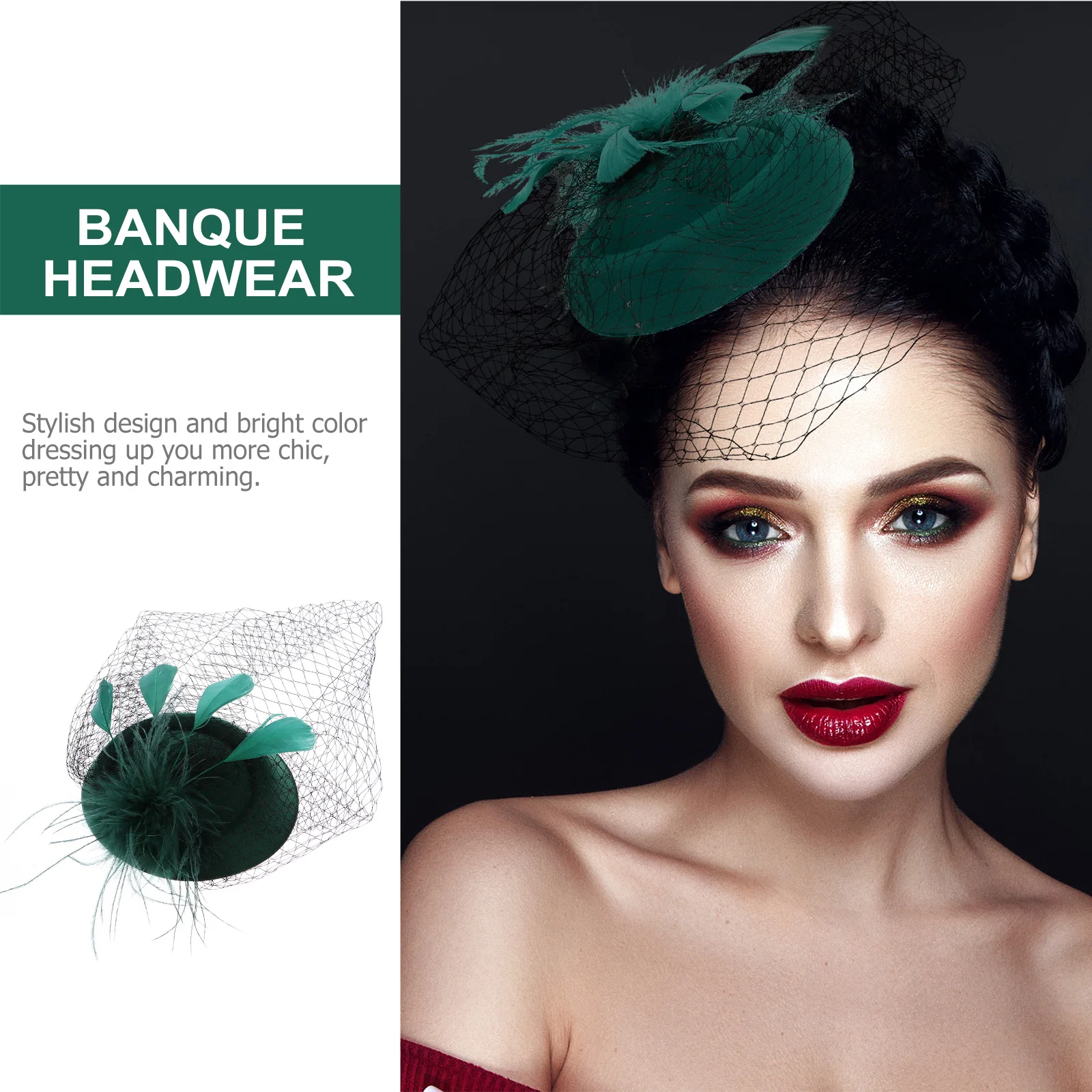 

Pillbox Hat Women Stylish Veil Design Comfortable Glamorous Charm Photography Costume Bridal Wedding Church Cocktail Tea Party