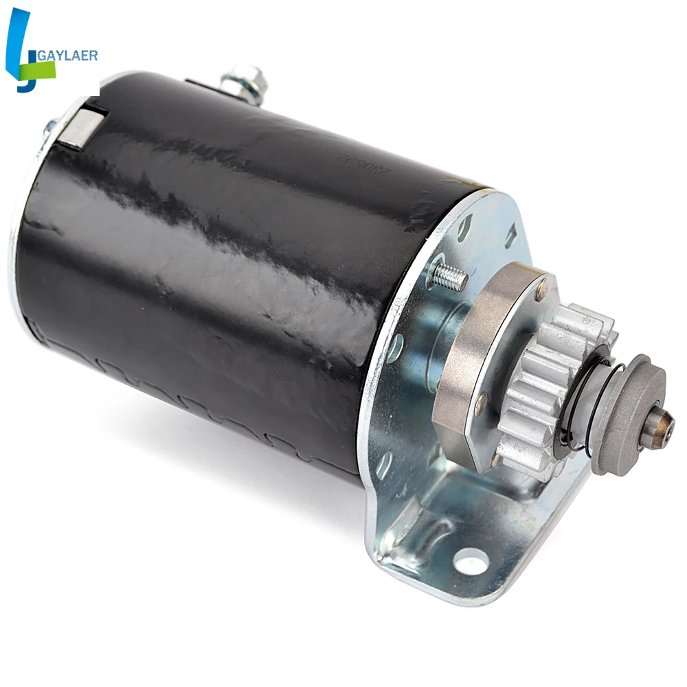 

Starter Motor for Briggs & Stratton 14.5 16 16.5 17 17.5 18 18.5 14 Teeth 593934 5777 / For Cub Cadet 1170 RZT17 Rzt22