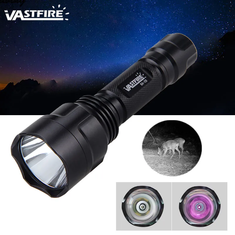 IR Flashlight 940nm Night Vision Torch LED Infrared Flashlight Tactical Hunting