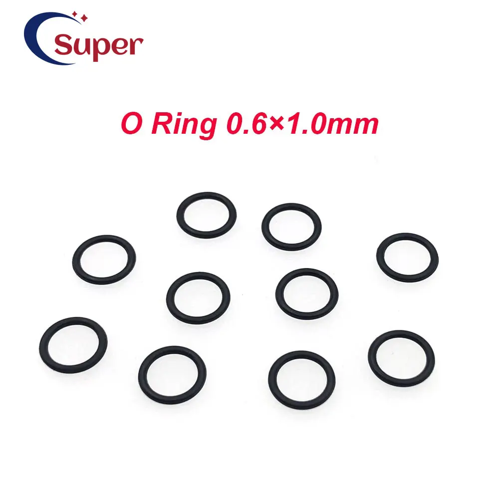 100pcs Rubber Seal Ring Nitrile Rubber NBR O Ring Gasket Sealing Ring O Rings for nsk handpiece