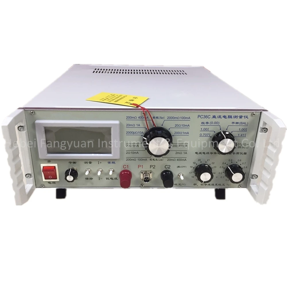 Direct Current Resistance Measuring Electric Bridge Instrument