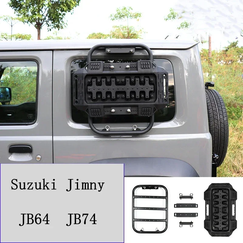 

New！ For Suzuki Jimny JB64 JB74 2019-2023 Body Side Window Frame Shelf Silt Extrication Anti Slide Plate Modified Refits Accesso