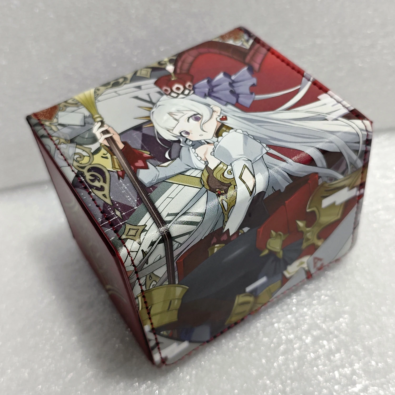 Yugioh A-Bao A Qu, the Lightless Shadow Deck Box Yu-Gi-Oh! OCG Trading Cards Pu Leather Collection Box 100+
