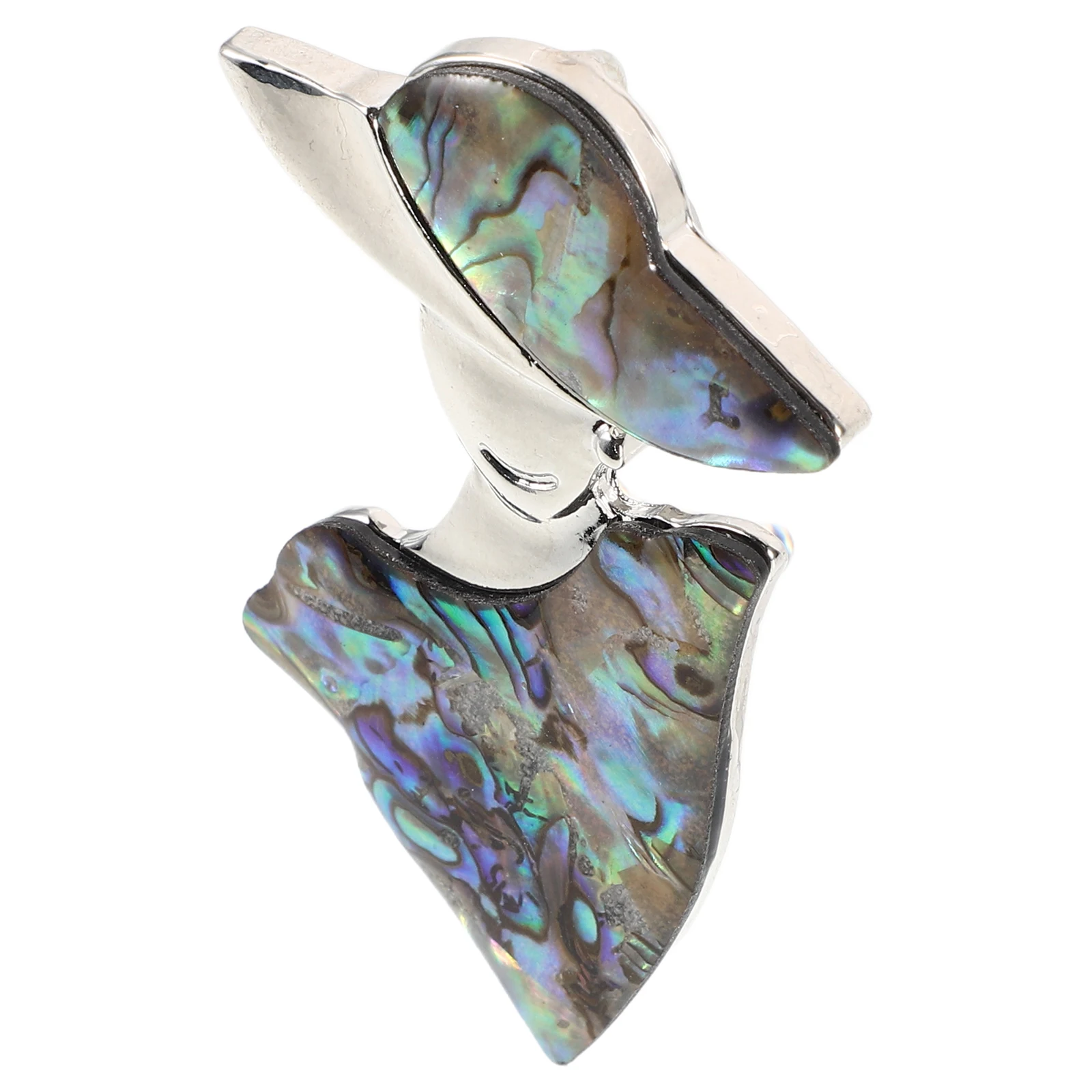 

Exquisite Alloy Seashell Lady Brooch Pin Unique Stylish Design Durable Lightweight For Women Suits Coats Various Occasions