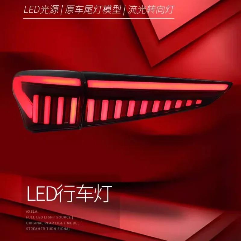 LED Tail Light For Toyota Crown Kluger Highlander 2022 Modified Stream Turn Signal Brake Backup Lamp Assembly Car Accessories - view 3
