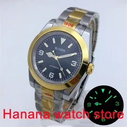 36mm/39mm BLIGER Men's Mechanical Watch NH35 PT5000 Movement Sapphire glass gold steel two-color waterproof watch