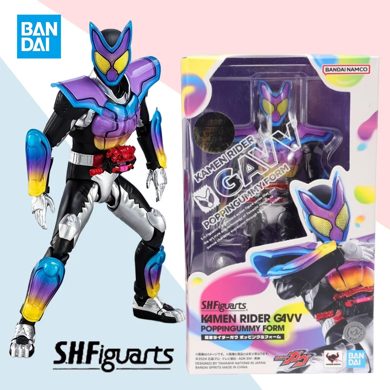 

Оригинальный Bandai SHF MASKED RIDER GAVV Poppingummy форма аниме фигурка модель украшения коллекция детские игрушки подарки