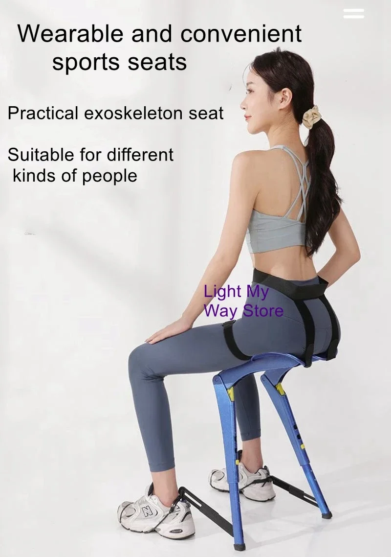 Wear seat fishing stool folding portable factory special work special correct sitting outdoor