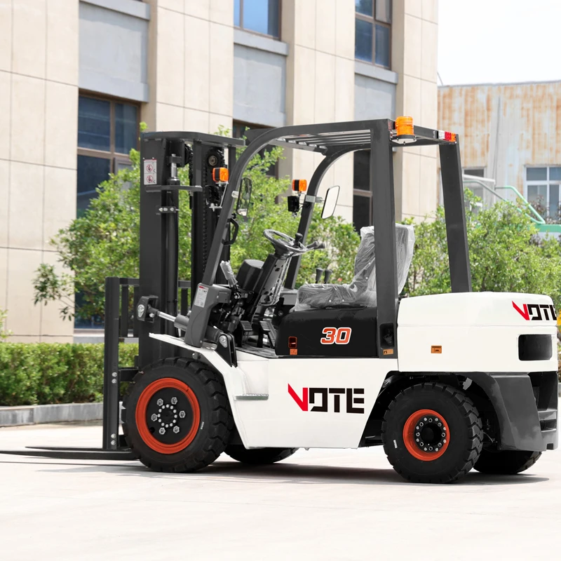 VOTE 1.5ton 2ton 2.5ton 3ton 3.5 4ton 5ton Diesel Forklift  Bucket Truck Capacity Fork Lift Hydraulic Stacker Truck customized