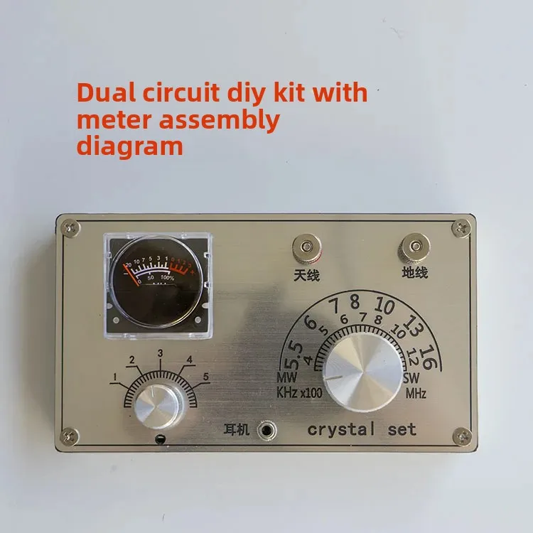 Ore Radio Easy To Carry with Watch Head Without High Resistance Earphones Mining Machine DIY Assembly Kit - Image 4