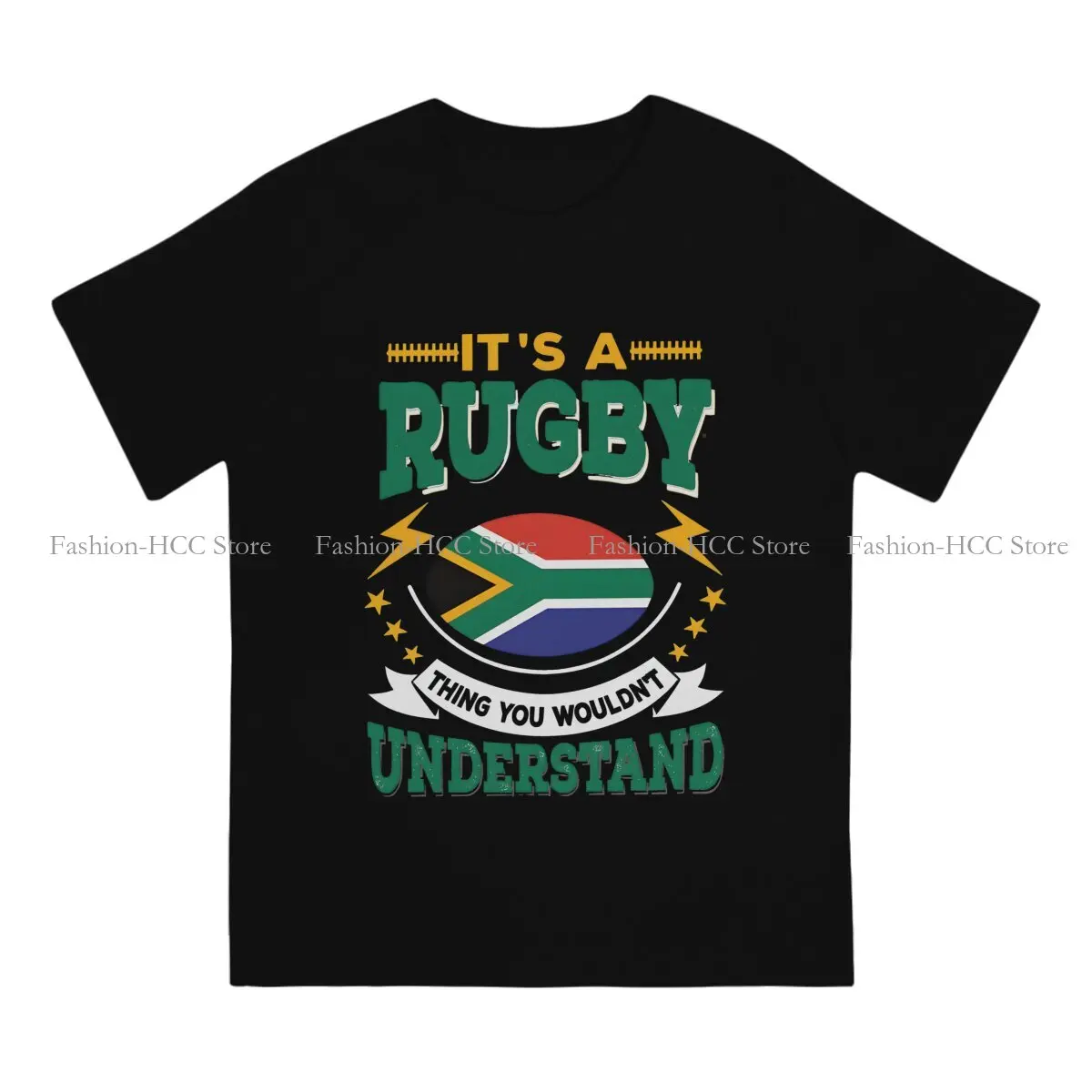 Thing You Wouldn\'t South Afric Springbok Rugby T Shirt Punk Crewneck TShirt Harajuku Streetwear Polyester