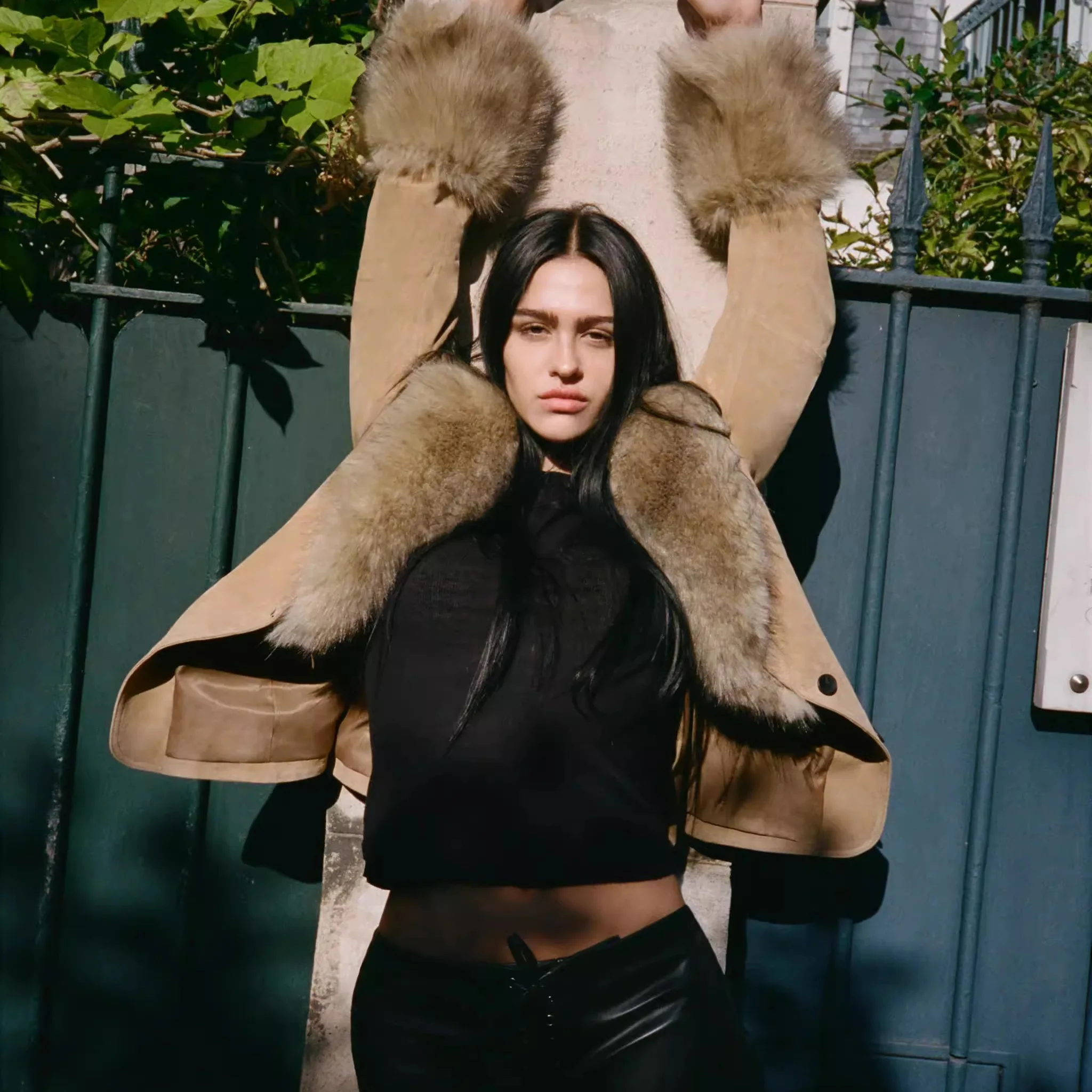 Nuovo arrivo invernale Faionable Donna Velluto Pelle Jaet Abito versatile Capispalla Casual Loose Fit Lungo effetto Sve 3D