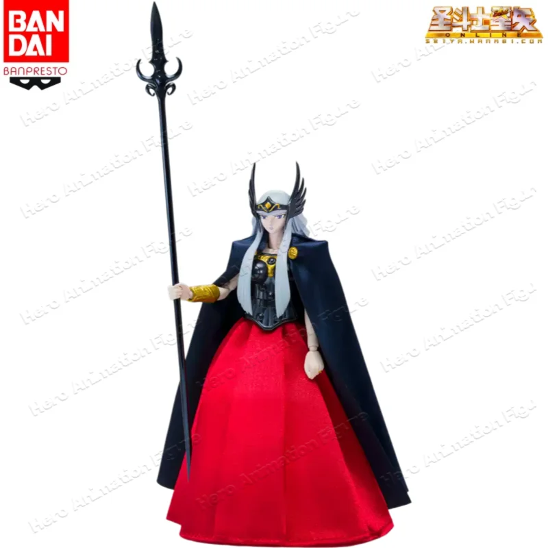 In Stock Bandai Original Banpresto Hilda Saint Seiya Action Figure Model Doll Brand New Boxed Garage Ornaments Collectible